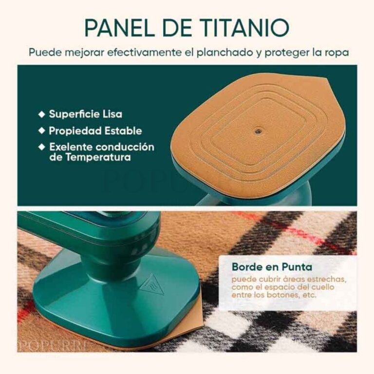 PLANCHA VAPOR PORTATIL