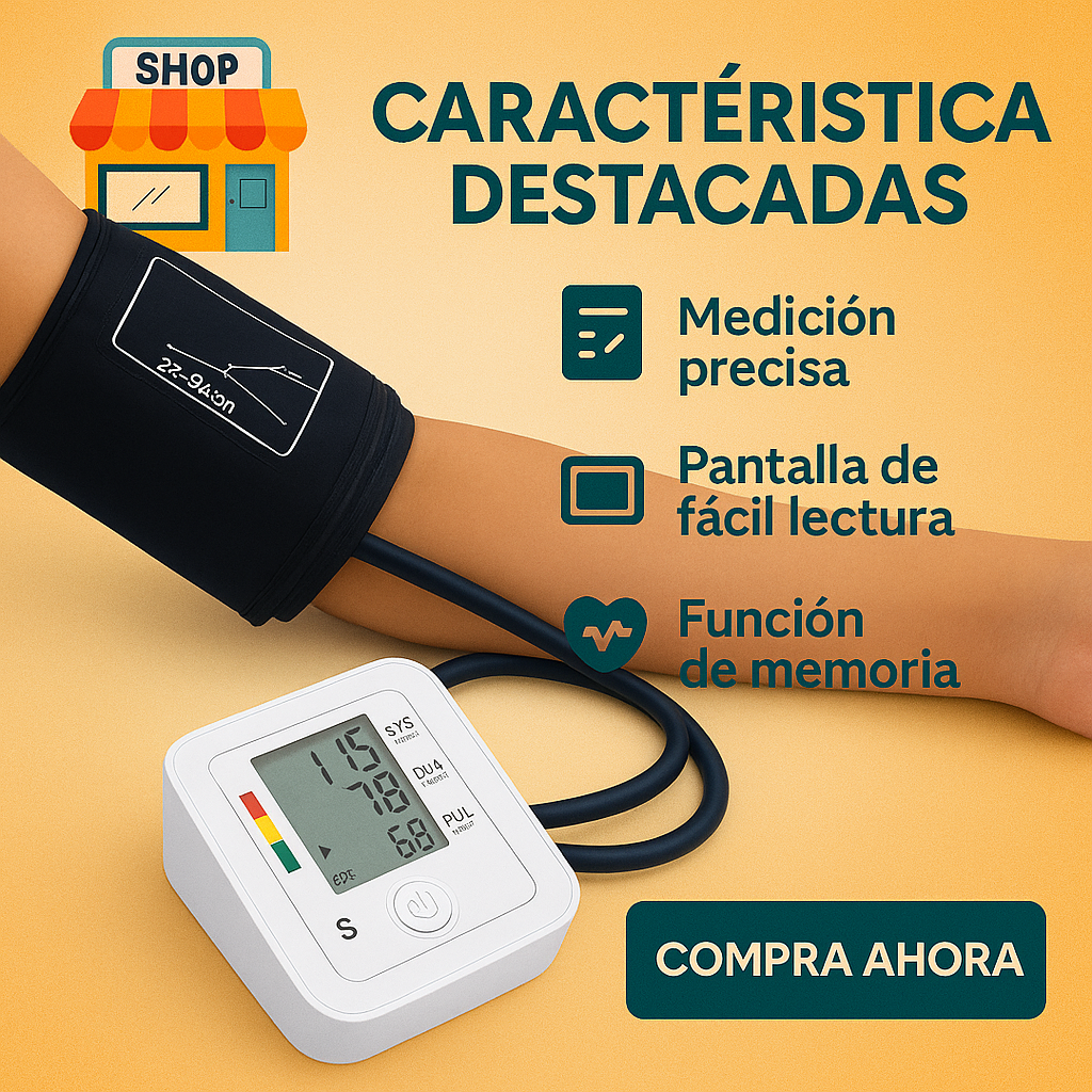 Monitor de Presión Arterial Portátil