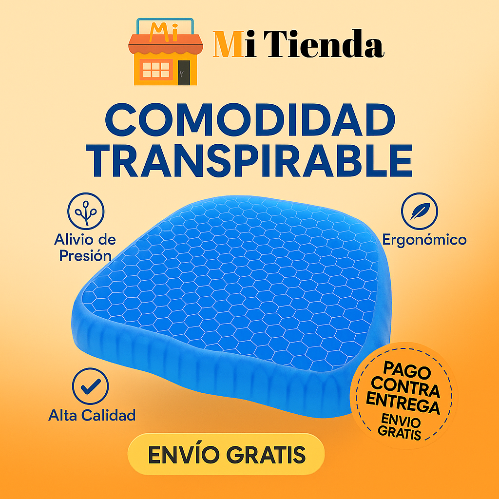 Cojín ortopédico en gel