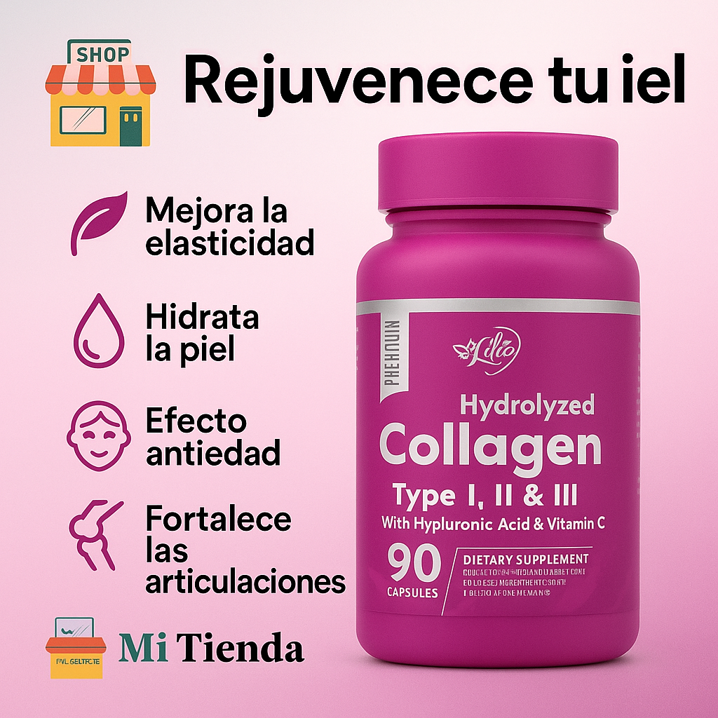 Colágeno Premium Tipo I, II y III