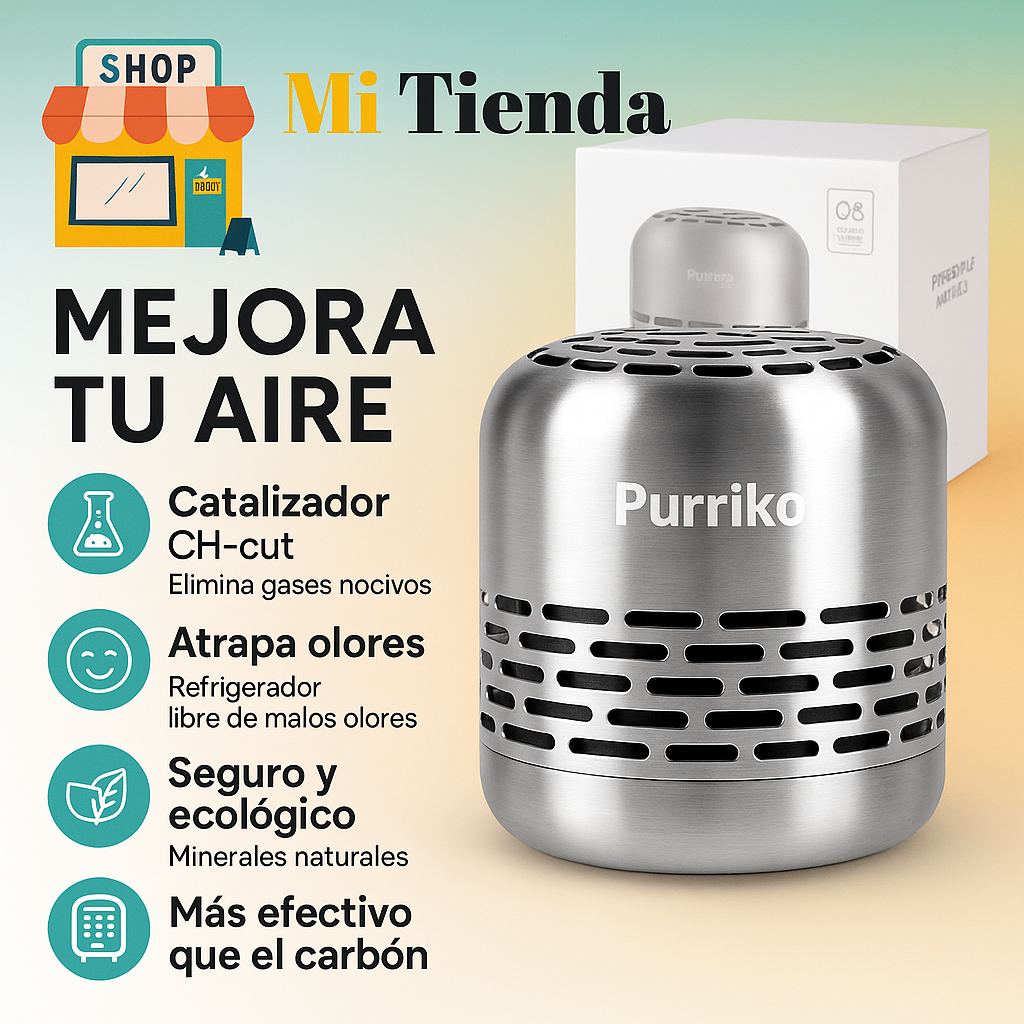 Ambientador Portátil de Acero Inoxidable