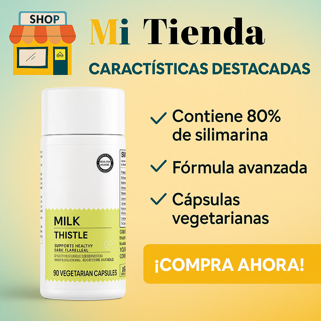 Milk Thistle "Suplemento para el hígado"