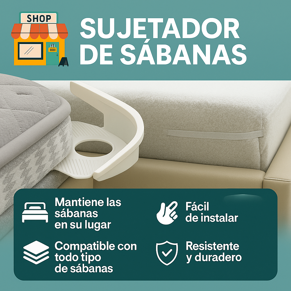 Clip Firme RD "Sujetador de Sabanas"
