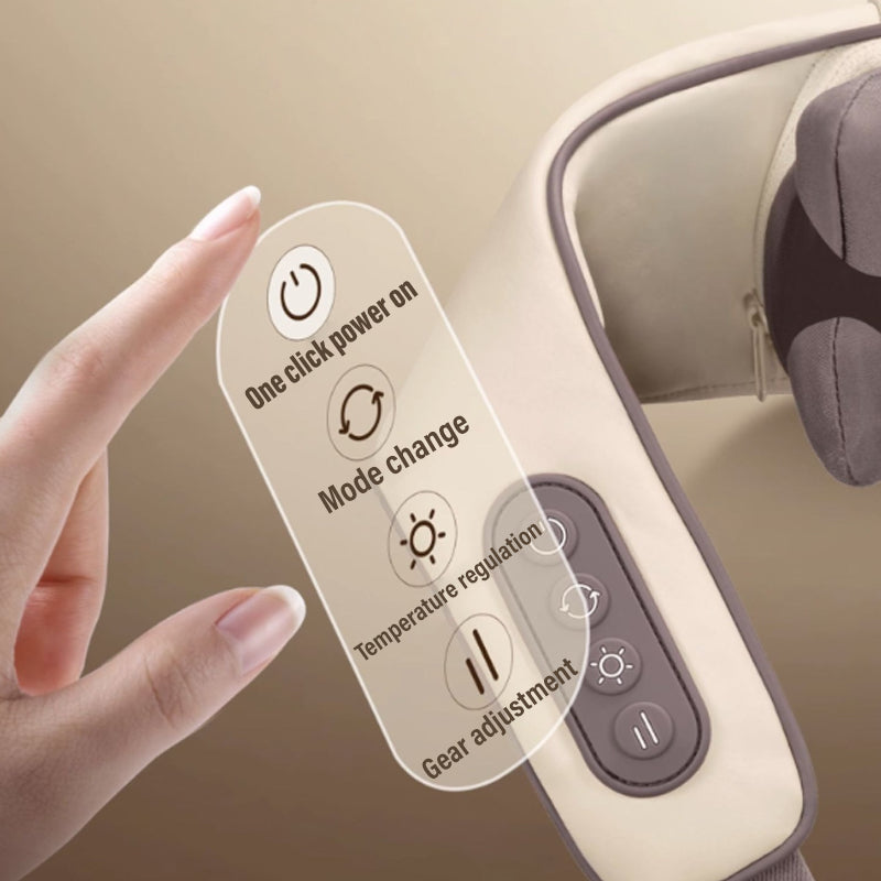 HeatBliss™ | Dispositivo de masaje terapéutico para la tensión en el cuello y los hombros