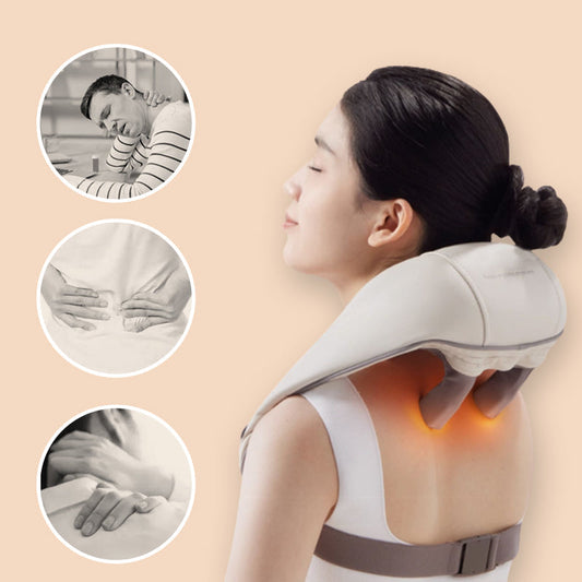 HeatBliss™ | Dispositivo de masaje terapéutico para la tensión en el cuello y los hombros