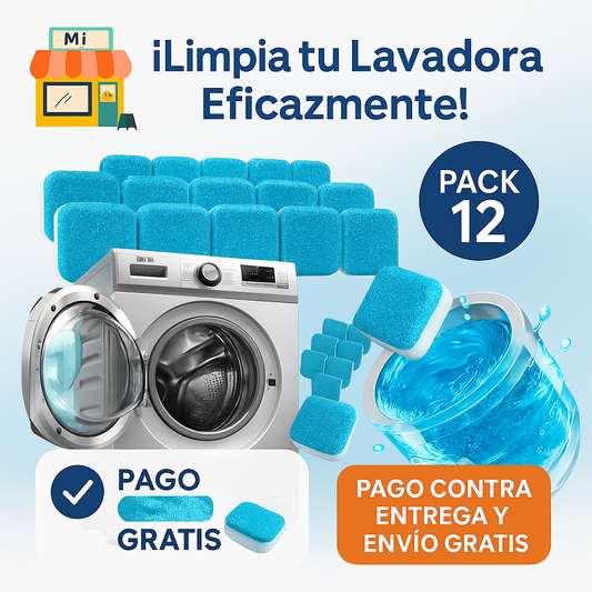 Tabletas Mágicas Lavadoras - Pack de 12