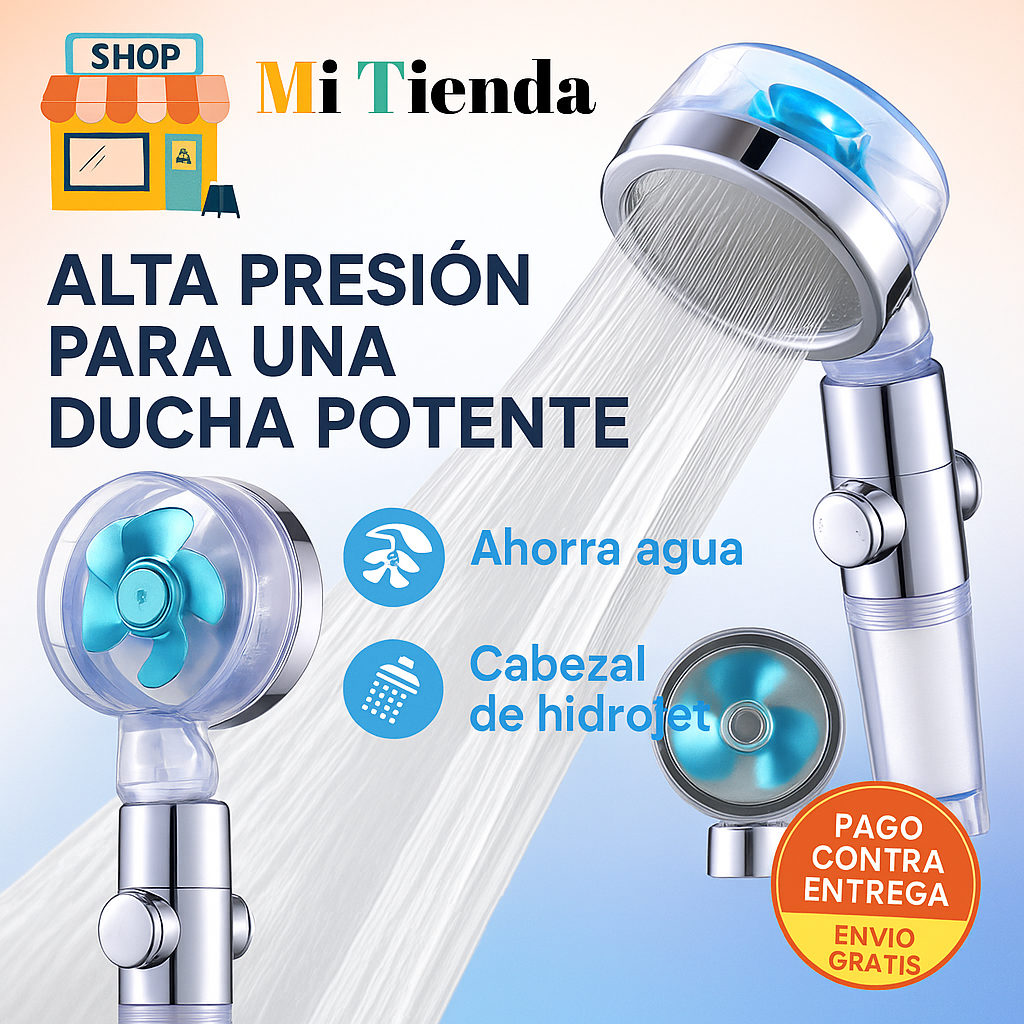 DuchaPro Max Pack de 2 Cabezales HydroJet