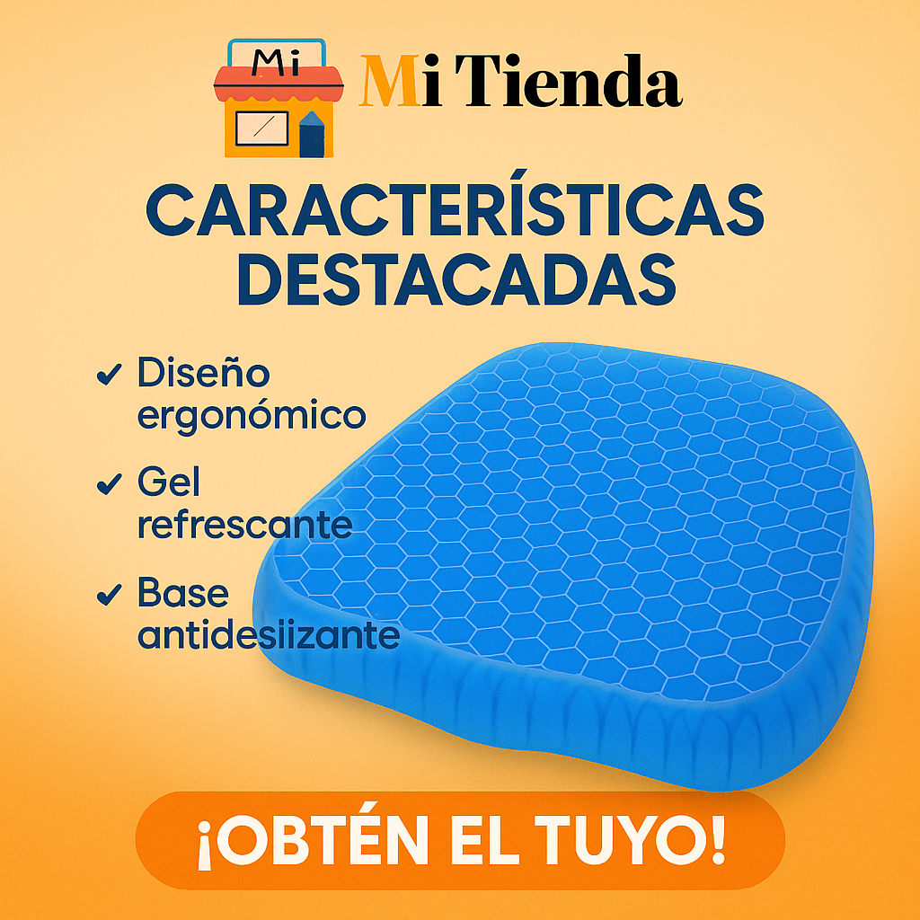Cojín ortopédico en gel