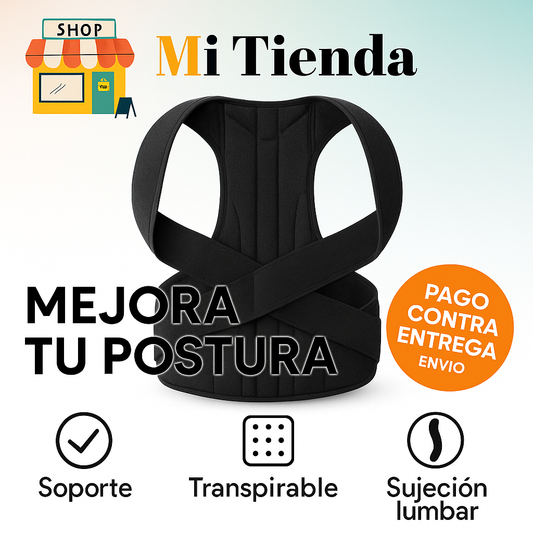 Corrector de Espalda - Mejora Postura con soporte Lumbar