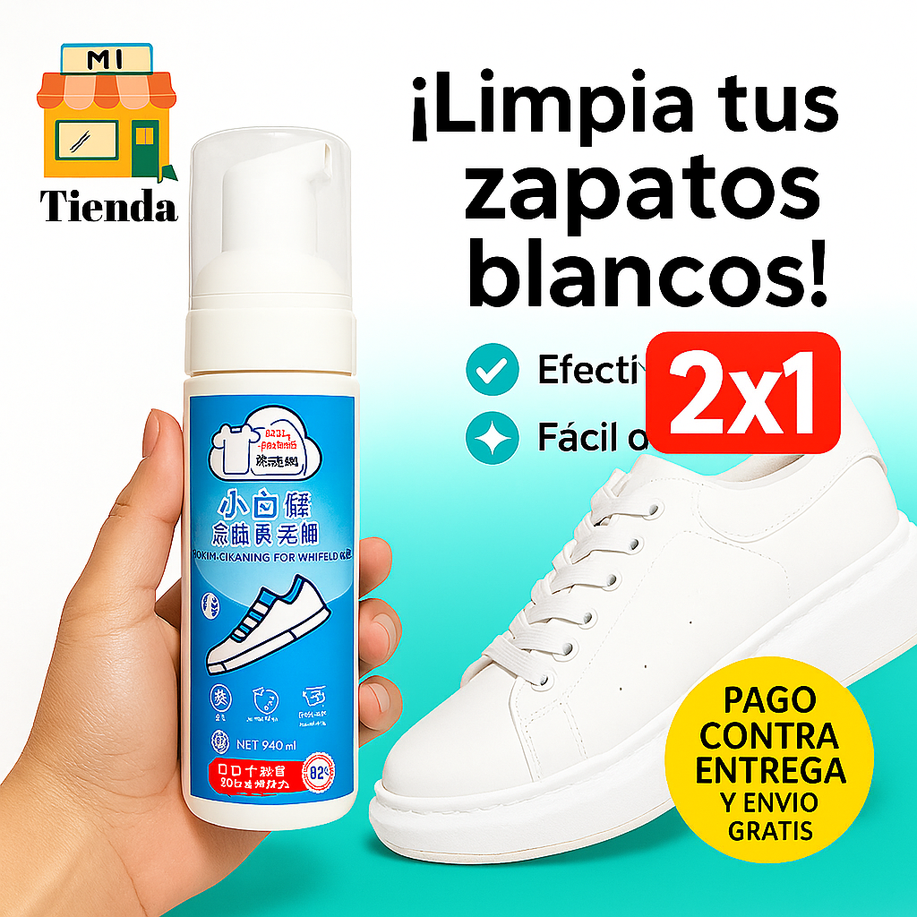 PRAY LIMPIADOR DE TENIS 2x1