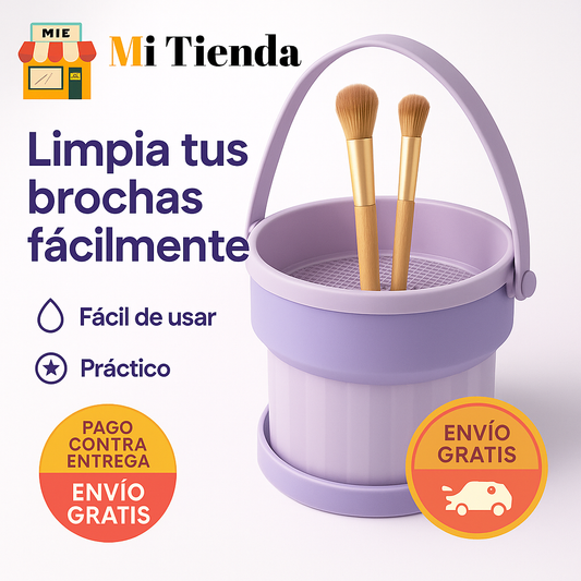BrochaClean RD "Cubo de Limpiar Brochas"