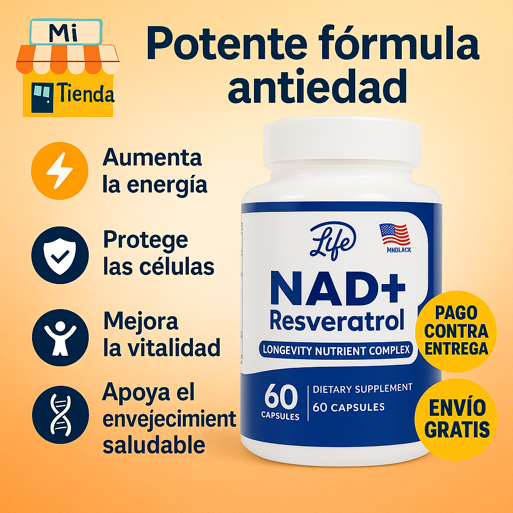 NAD+ con Resveratrol 1600mg