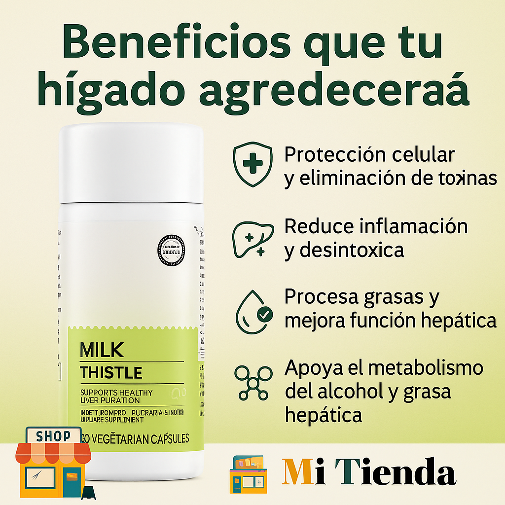 Milk Thistle  "Suplemento para el hígado"
