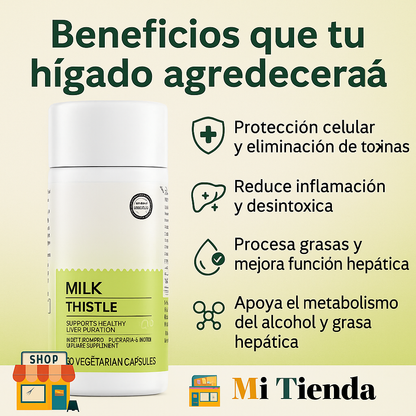 Milk Thistle  "Suplemento para el hígado"