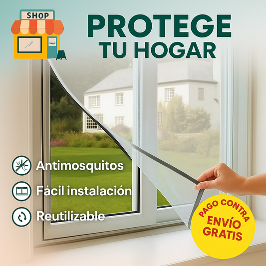 Malla Antimosquito con Iman 2x1