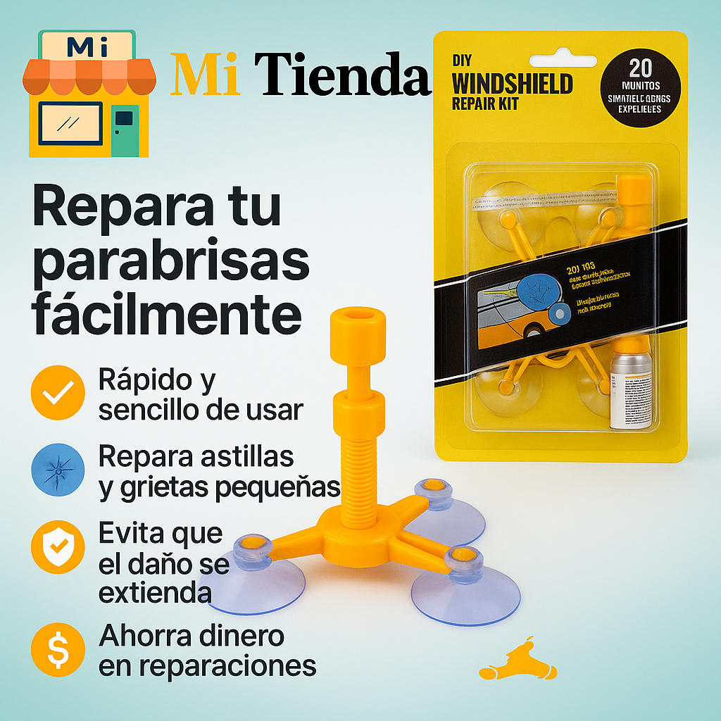 ReparaVidrios Express "Kit de Reparacion de Cristales"