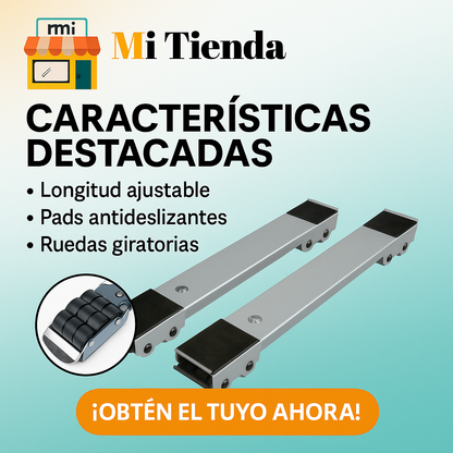 DeslizaFácil 360 "Base de Electrodomestico Ajustable"