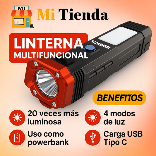 TitanFlash 7 en 1 Ultra Potente