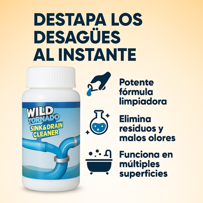 Cyclone Clean – Limpieza ciclónica, caños despejados en segundos.