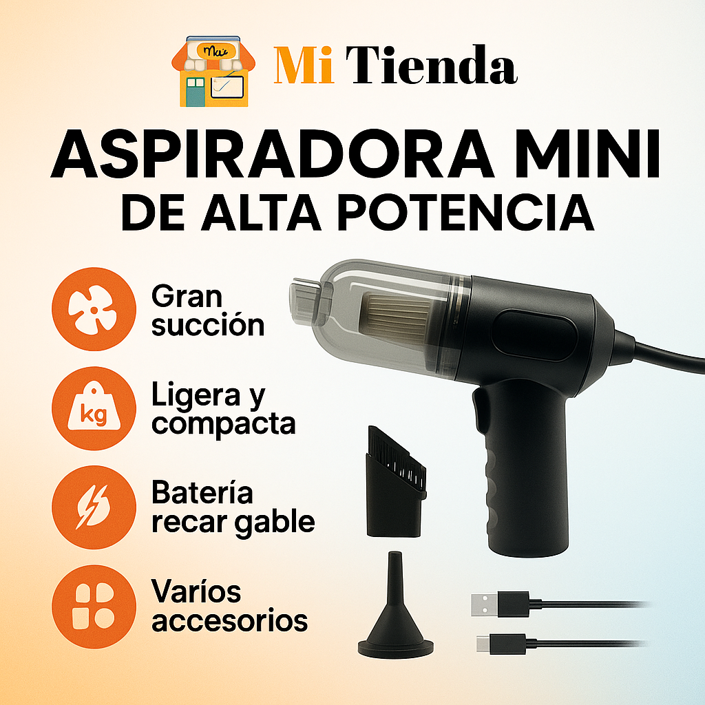 CleanPro Max® "La potencia portátil que lo deja todo impecable."