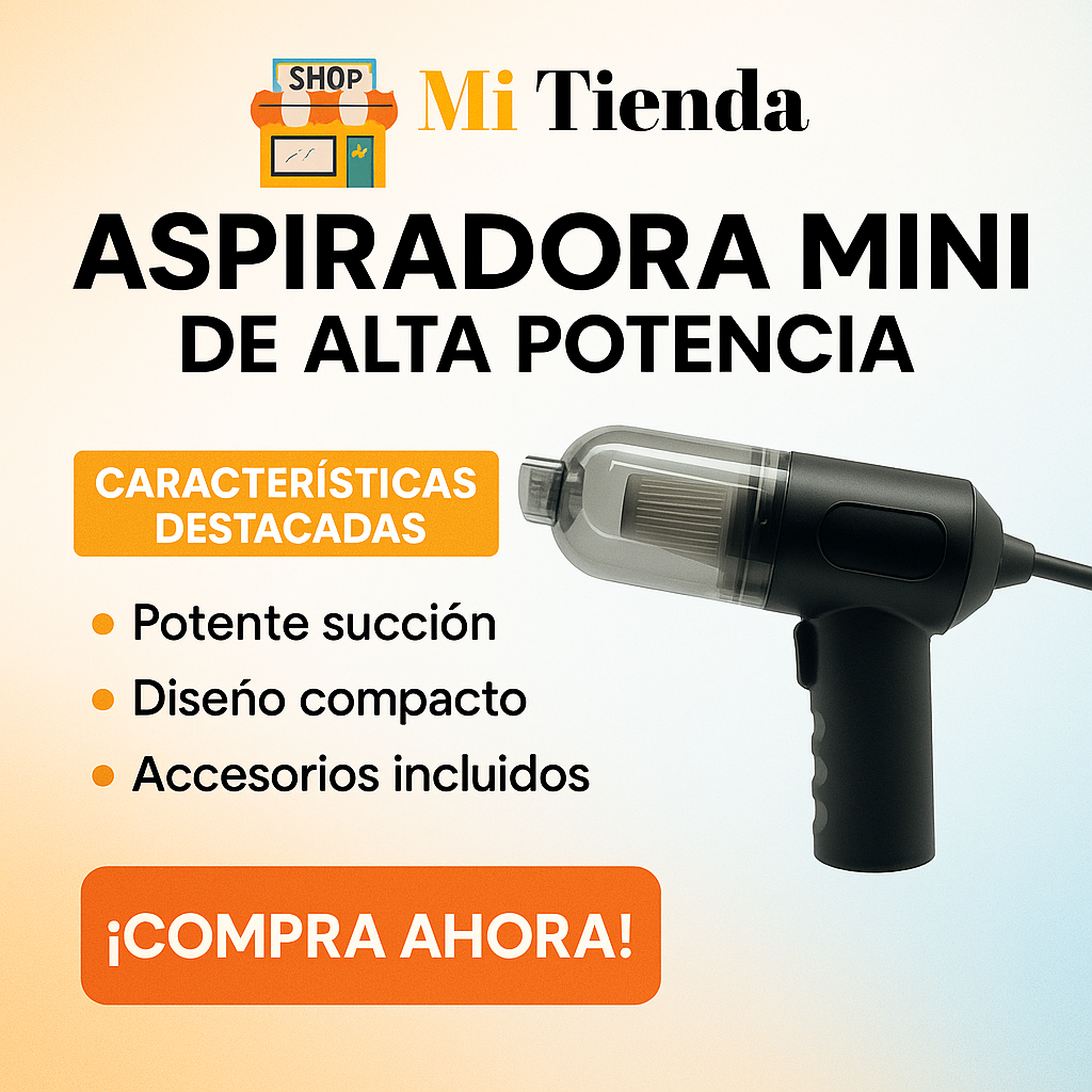 CleanPro Max® "La potencia portátil que lo deja todo impecable."