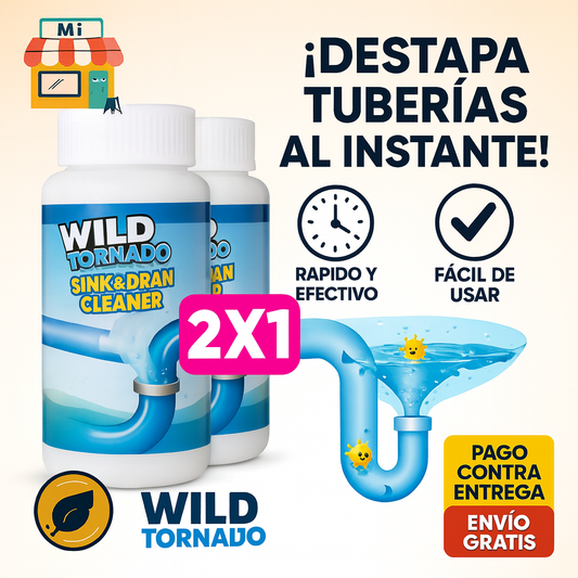 COMPRA 1 Y LLEVA 2 Cyclone Clean – Limpieza ciclónica, caños despejados en segundos.