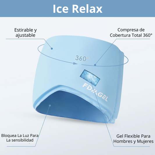 IceRelax - Gorro Para Migraña Relajante