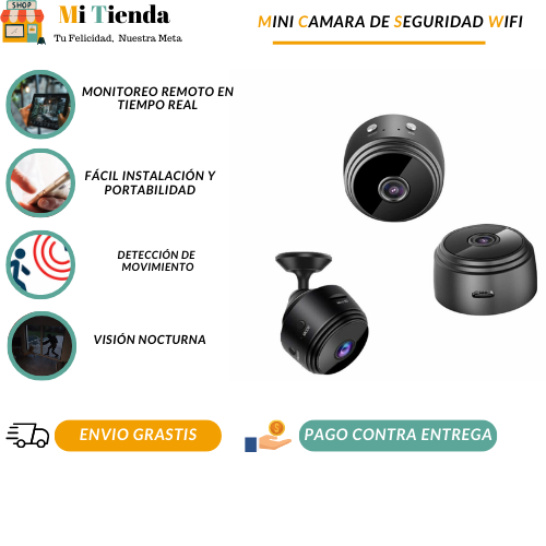 MINI CAMARA DE SEGURIDAD HD